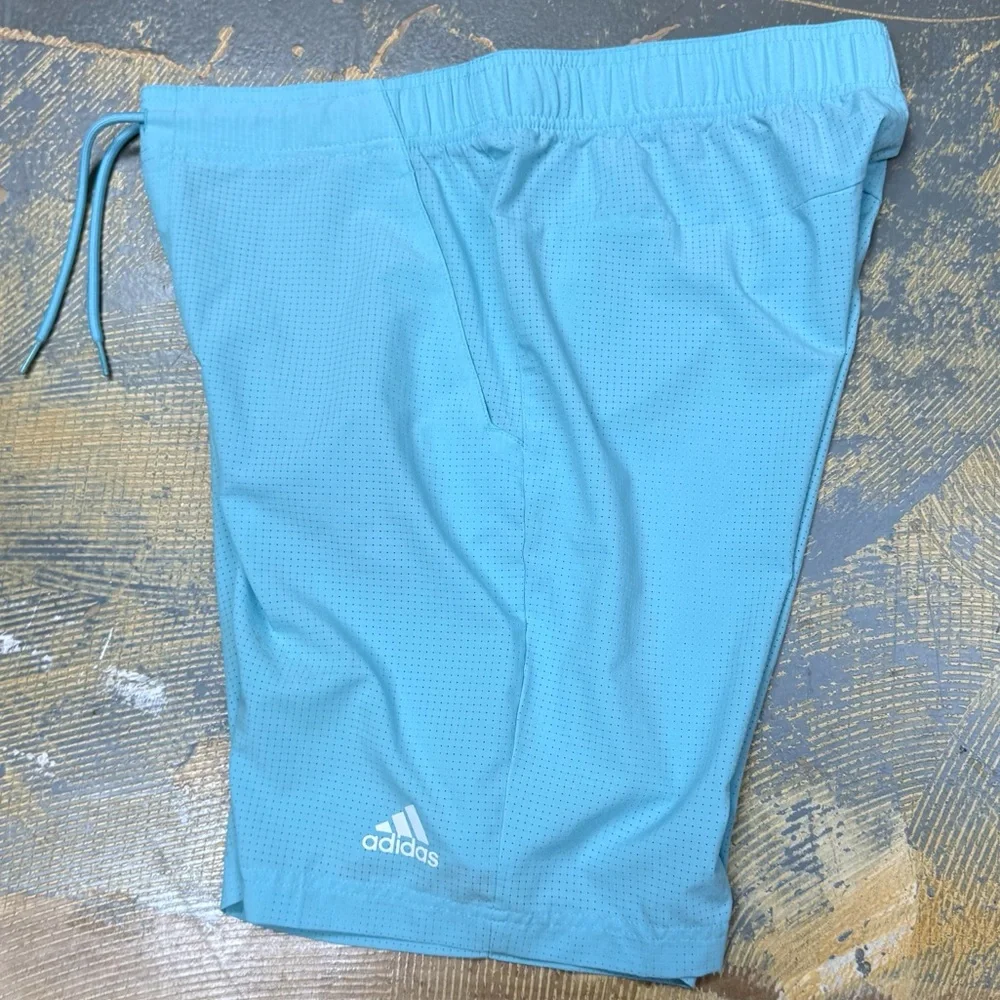 Adidas Golf 9” Shorts Carolina Blue Medium Originals ADVR0834 Training